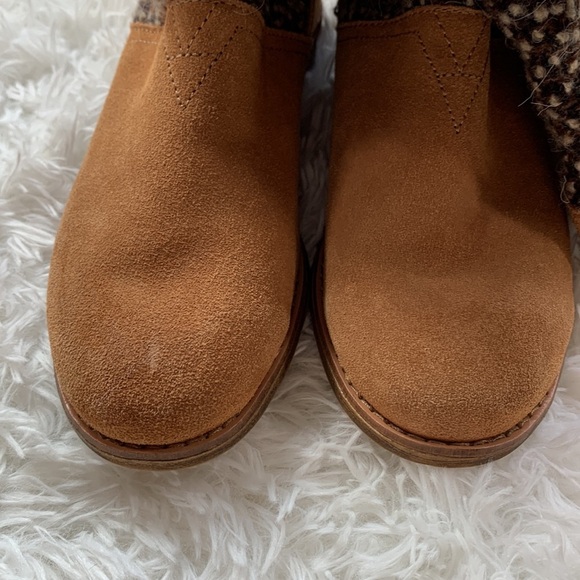 Toms Brown Heeled Fall Moto Boots - Picture 3 of 11